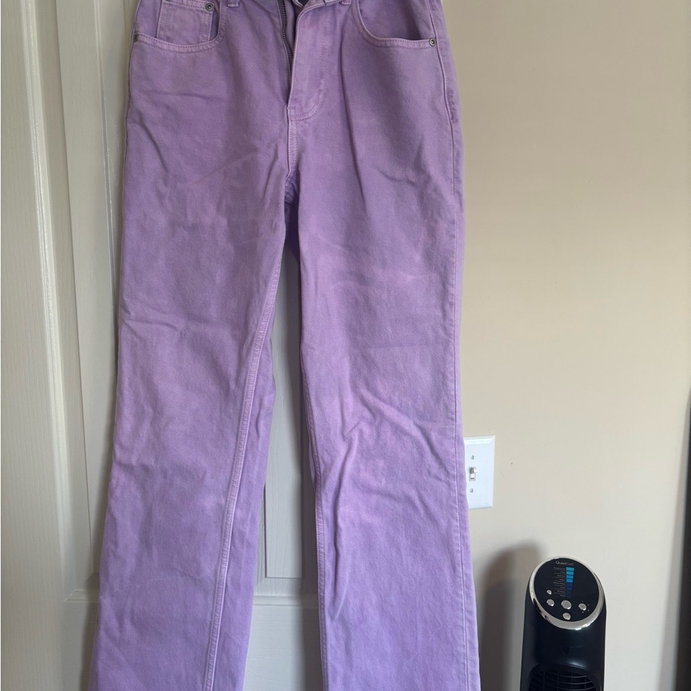English Factory Lavender Straight Leg Jeans